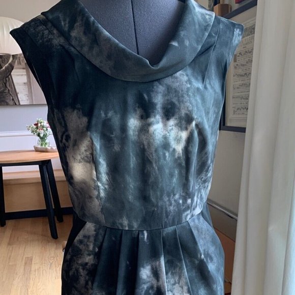 ALYX Cowl Neck Smoke Cocktail Dress - Picture 1 of 3